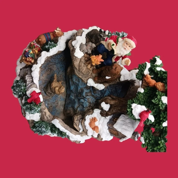 Traditions vtg christmas decorative table top fountain - Picture 10 of 13